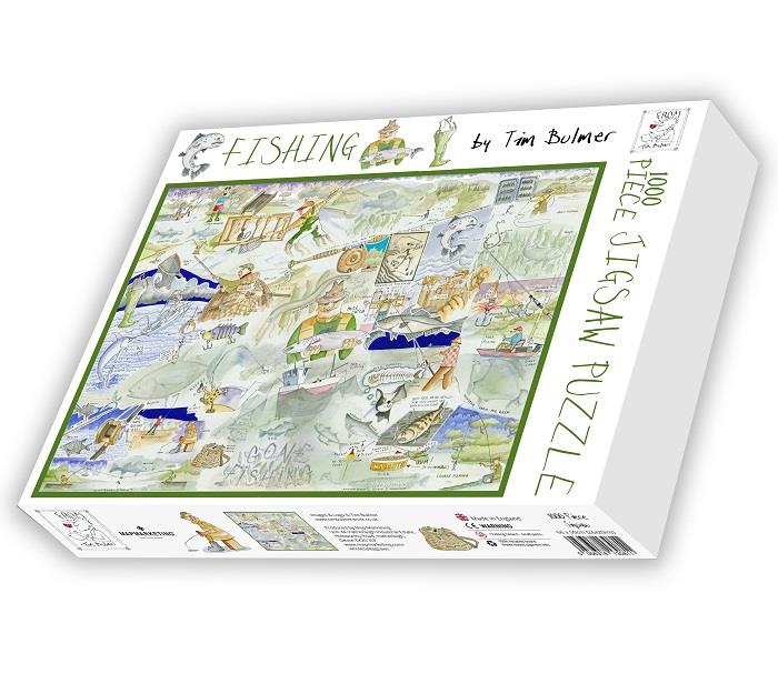 Fishing - Tim Bulmer 1000 Piece Jigsaw Puzzle