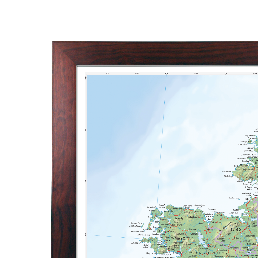Northern England (Newcastle-upon-Tyne, Leeds, Manchester & Liverpool) Postcode Map - District Map 4