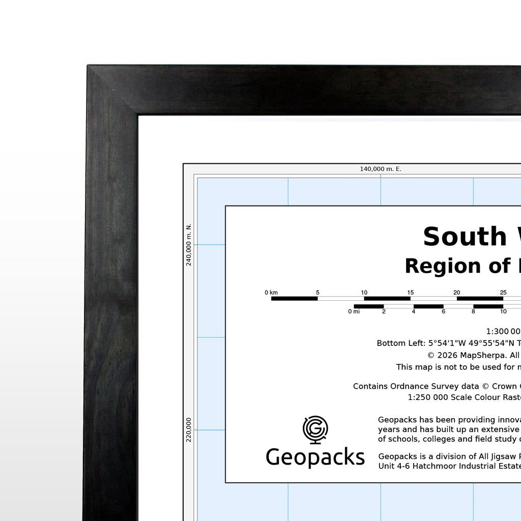 South West England: Regional Map