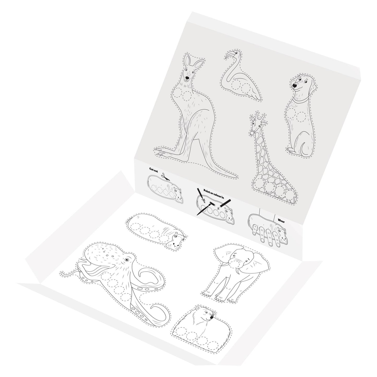 D - Natural History Museum Let's Learn Animals Activity Pack