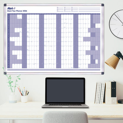 2026 YEARLY WALL PLANNER - MARK IT