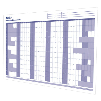 2026 YEARLY WALL PLANNER - MARK IT