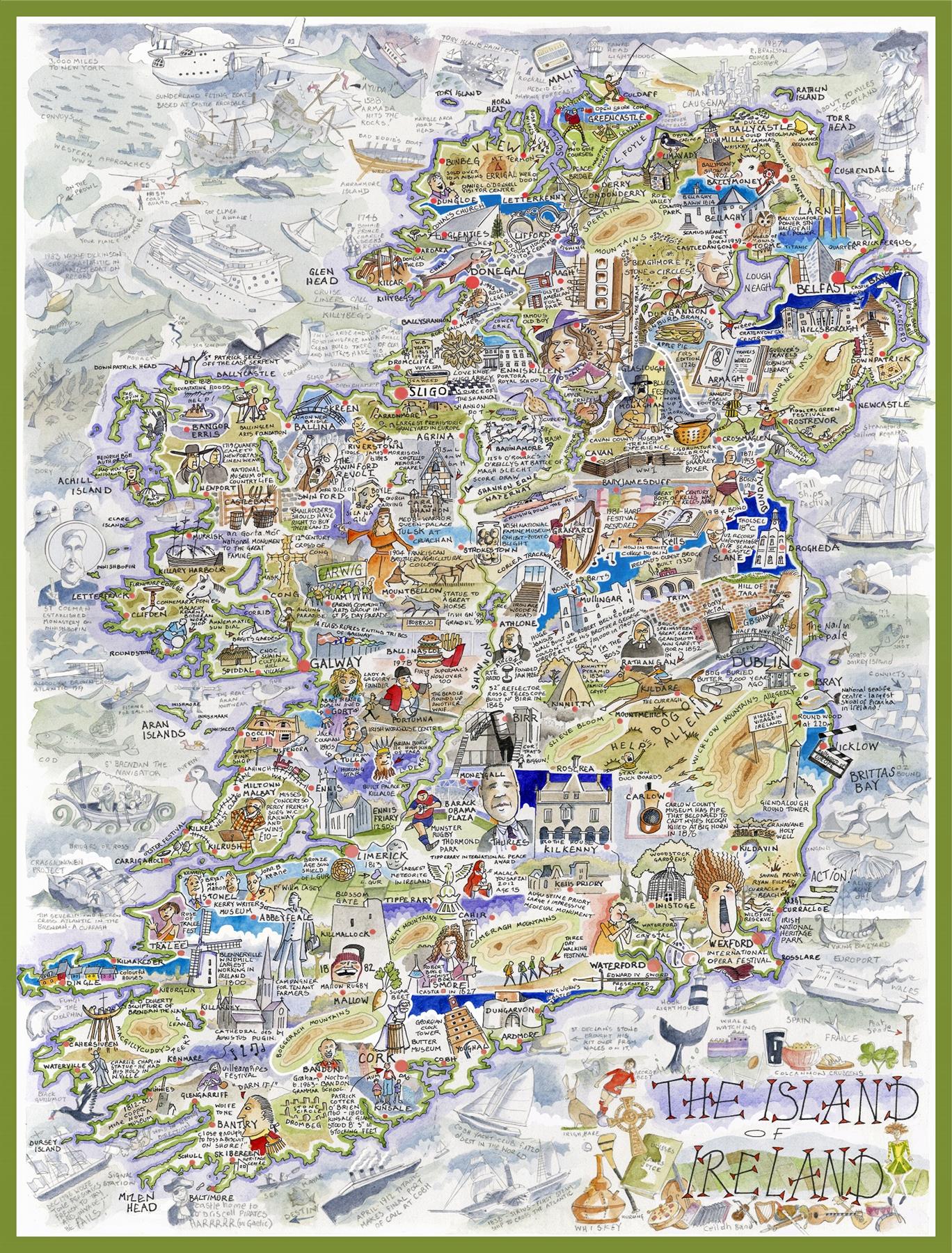 Ireland - Tim Bulmer 1000 Piece Jigsaw Puzzle