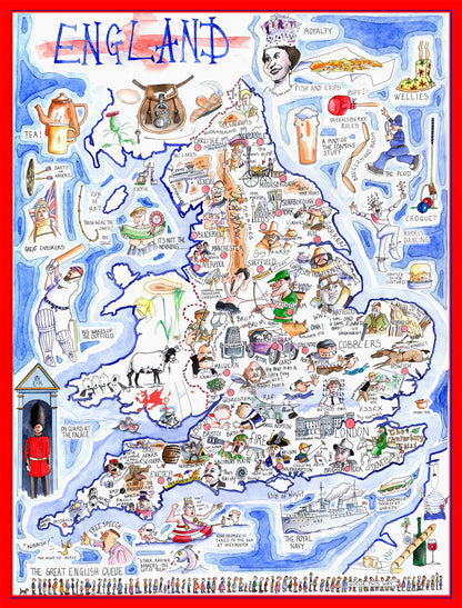 England - Tim Bulmer 1000 piece Jigsaw