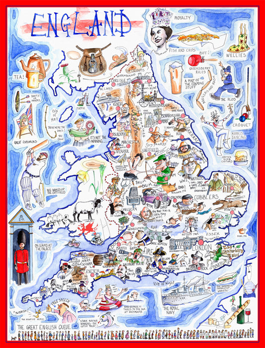 England - Tim Bulmer 1000 piece Jigsaw