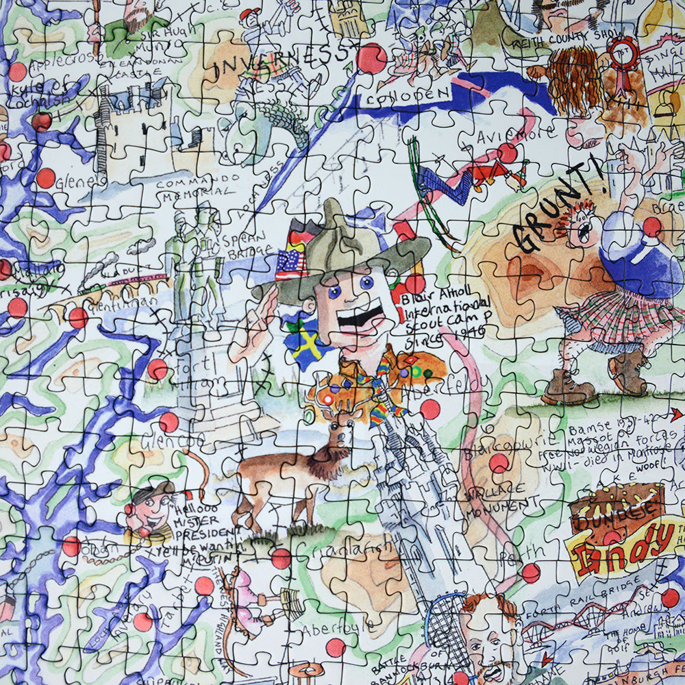 Scotland - Tim Bulmer 1000 piece Jigsaw