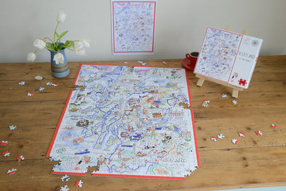 Scotland - Tim Bulmer 1000 piece Jigsaw