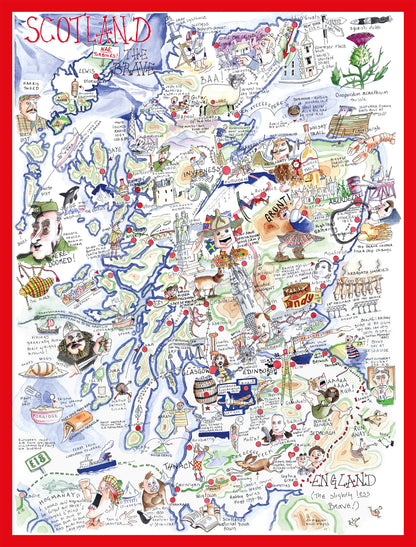 Scotland - Tim Bulmer 1000 piece Jigsaw