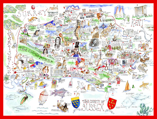 Sussex - Tim Bulmer 1000 piece Jigsaw