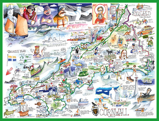 Cornwall - Tim Bulmer 1000 piece Jigsaw