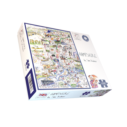 Hampshire - Tim Bulmer 1000 piece Jigsaw