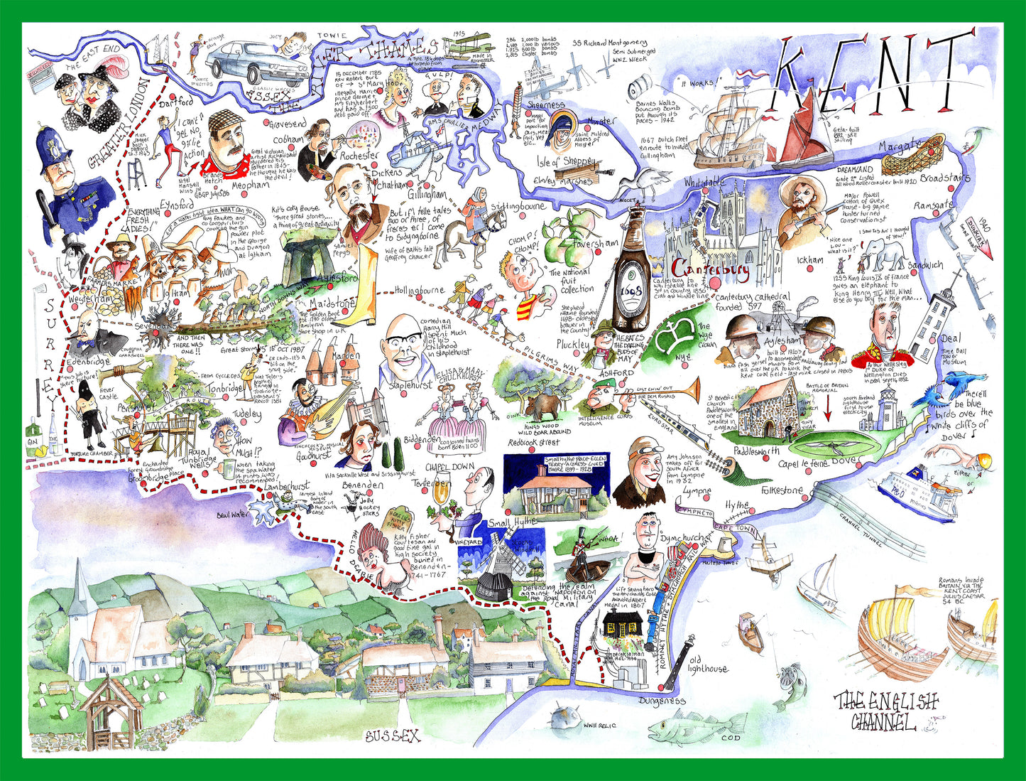 Kent - Tim Bulmer 1000 piece Jigsaw