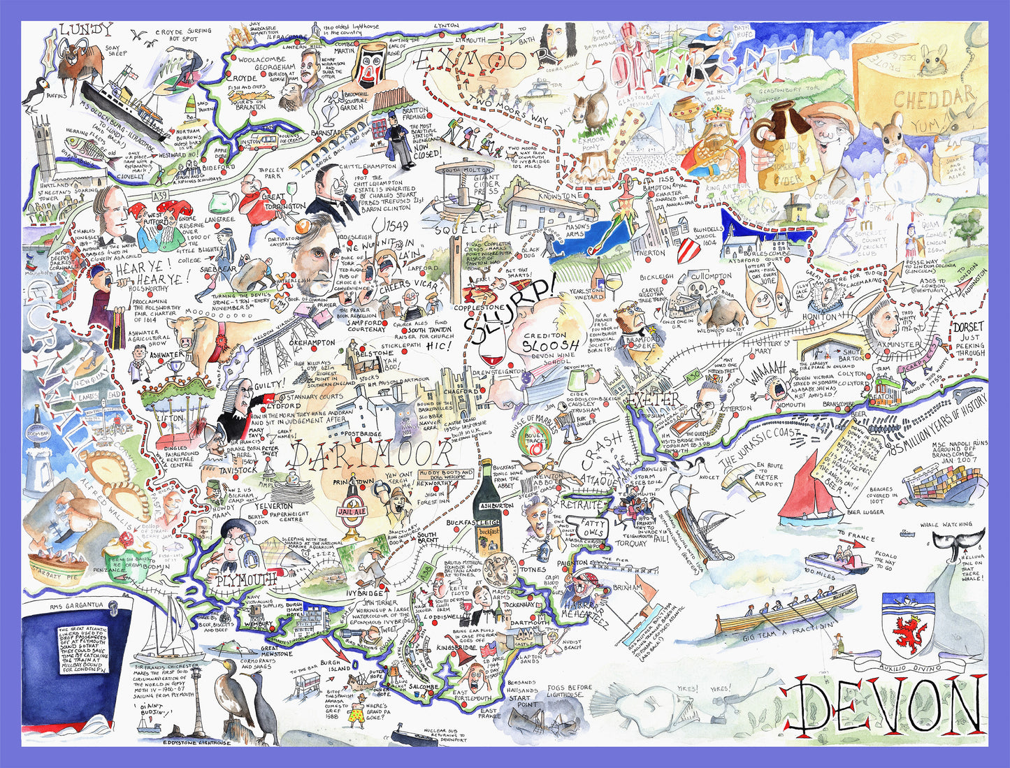 Devon - Tim Bulmer 1000 piece Jigsaw