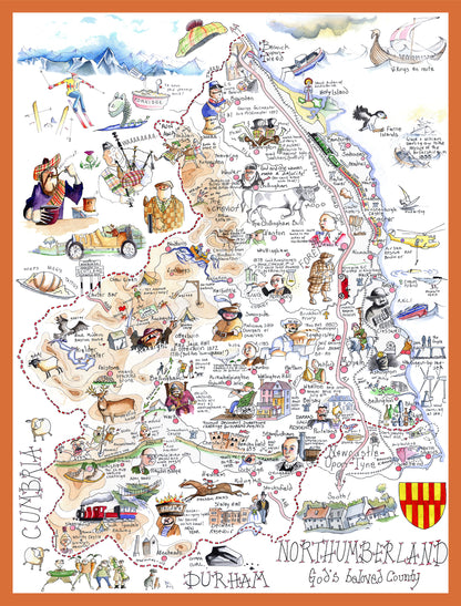 Northumberland - Tim Bulmer 1000 piece Jigsaw