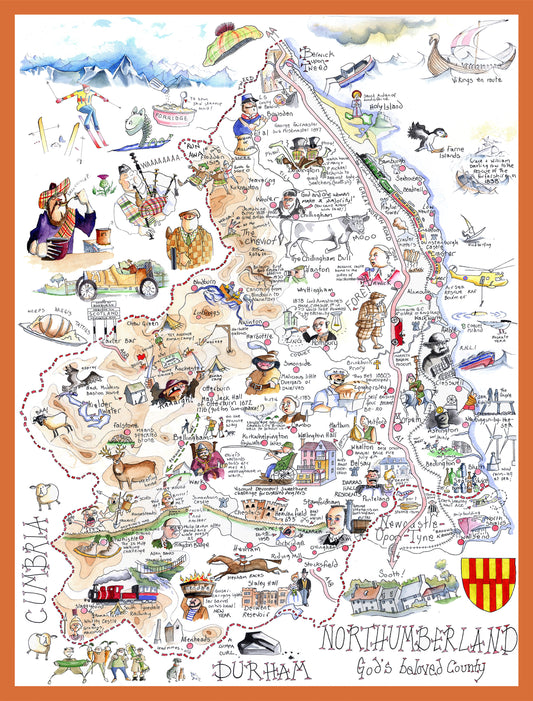 Northumberland - Tim Bulmer 1000 piece Jigsaw