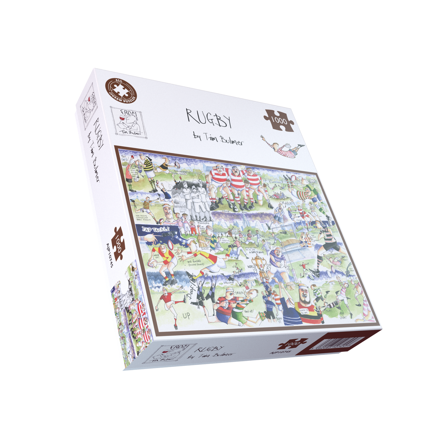 Tim Bulmer Rugby 1000 Piece Jigsaw Puzzle
