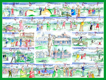 Golf - Tim Bulmer 1000 Piece Jigsaw Puzzle