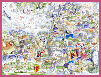 Tim Bulmer Somerset 1000 Piece Jigsaw Puzzle