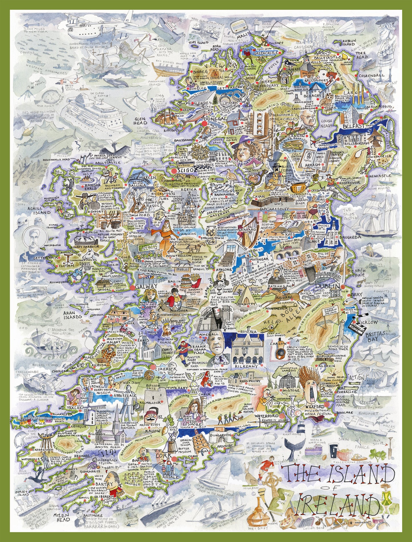 Ireland - Tim Bulmer 1000 Piece Jigsaw Puzzle