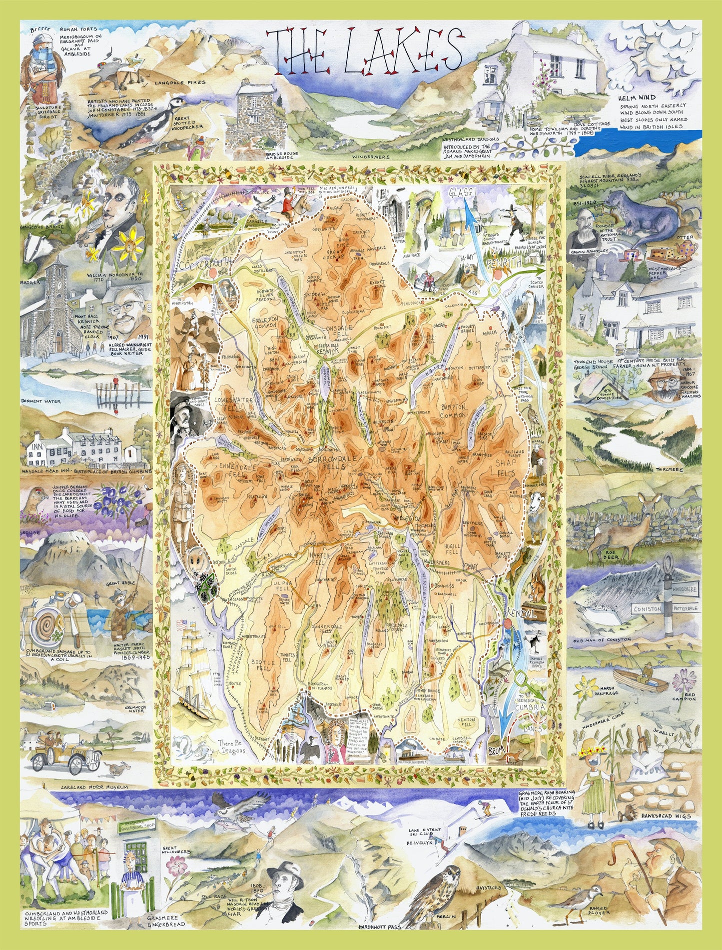 Tim Bulmer Lake District 1000 Piece Jigsaw Puzzle