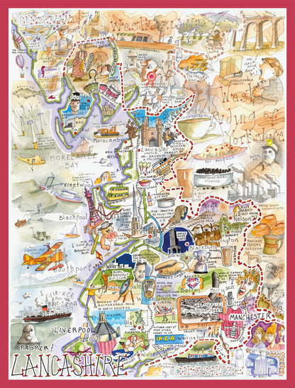Proper Lancashire - Tim Bulmer 1000-Piece Jigsaw