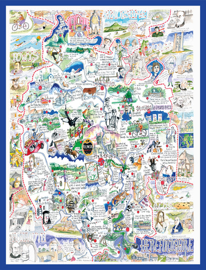 Herefordshire - Tim Bulmer 1000 Piece Jigsaw Puzzle