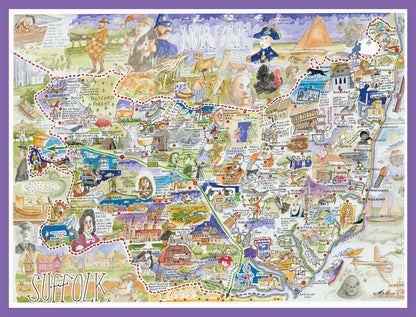 Suffolk- Tim Bulmer 1000 piece Jigsaw