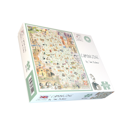 Tim Bulmer's Map of Cambridge 1000 Piece Jigsaw Puzzle