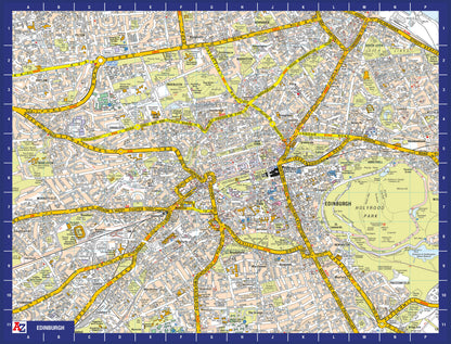 A-Z Map of  Edinburgh 1000 or 300 Piece Jigsaw