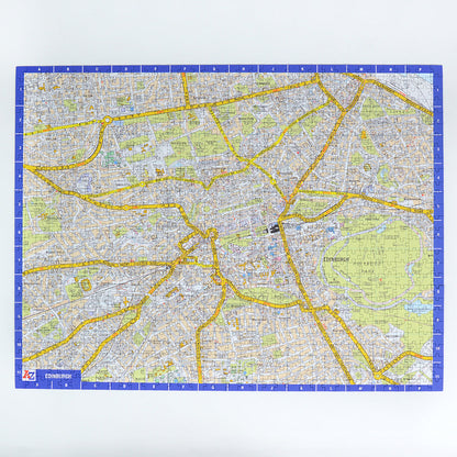 A-Z Map of  Edinburgh 1000 or 300 Piece Jigsaw
