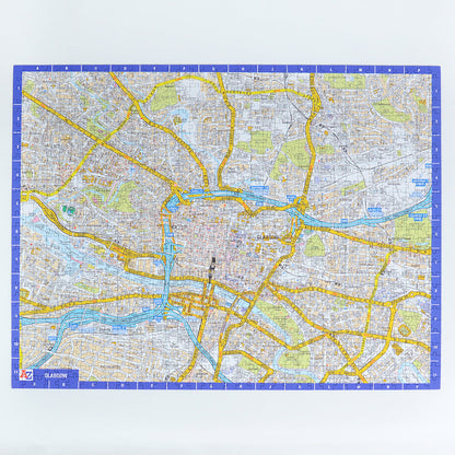 A-Z Map of  Glasgow 1000 or 300 Piece Jigsaw