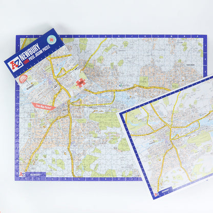 A-Z Map of Newbury 1000 Piece Jigsaw