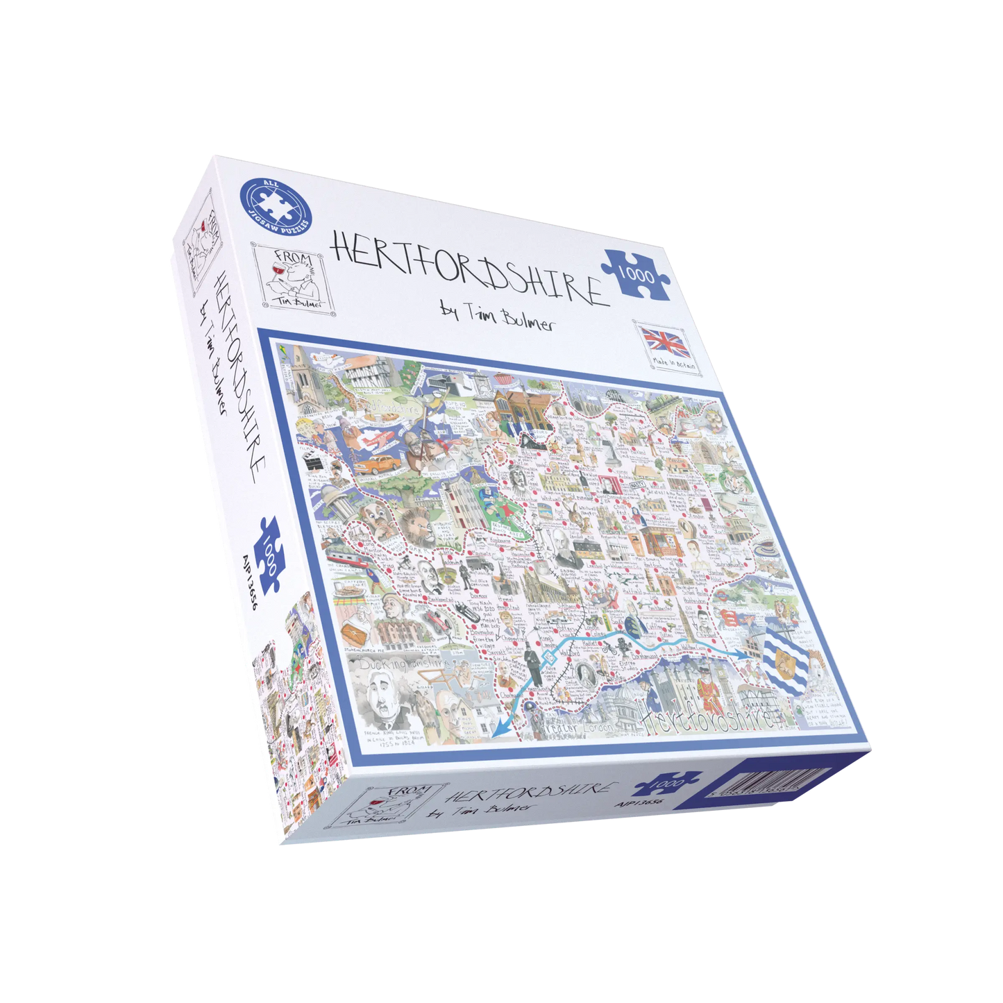 Hertfordshire- Tim Bulmer 1000 Piece Jigsaw Puzzle
