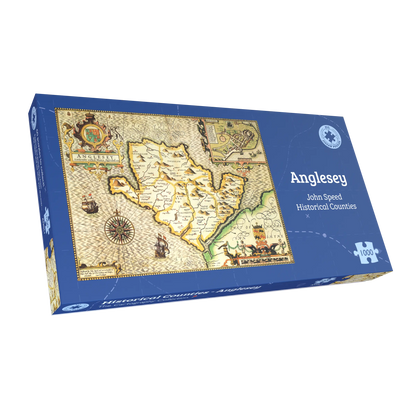 Anglesey Historical Map 1000 Piece Jigsaw Puzzle (1610)