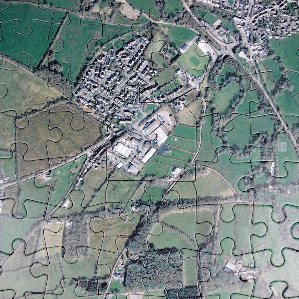 Hometown Map UK Jigsaw Puzzle