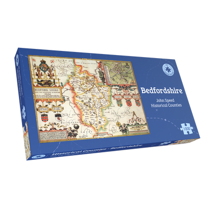 Bedfordshire Historical Map 1000 Piece Jigsaw Puzzle (1610)