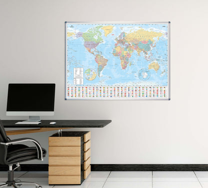 World Political Wall Map