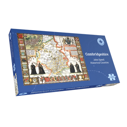 Cambridgeshire Historical Map 1000 Piece Jigsaw Puzzle (1610)