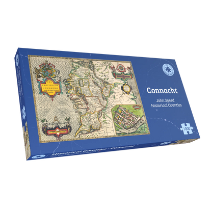 Connacht Historical Map 1000 Piece Jigsaw Puzzle (1610)