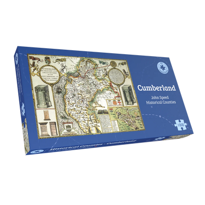 Cumberland Historical Map 1000 Piece Jigsaw Puzzle (1610)
