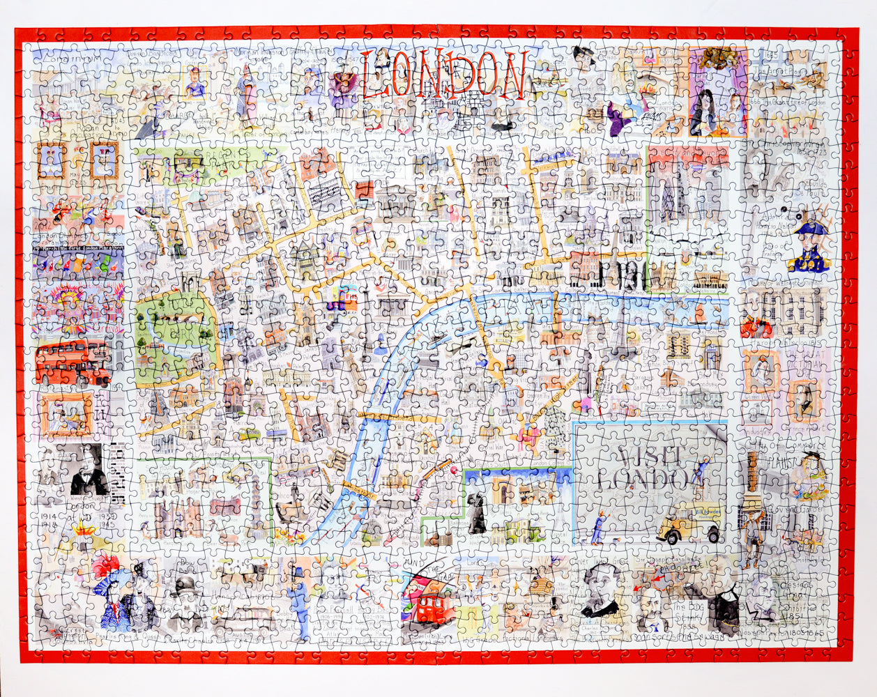 London - Tim Bulmer 1000 piece Jigsaw
