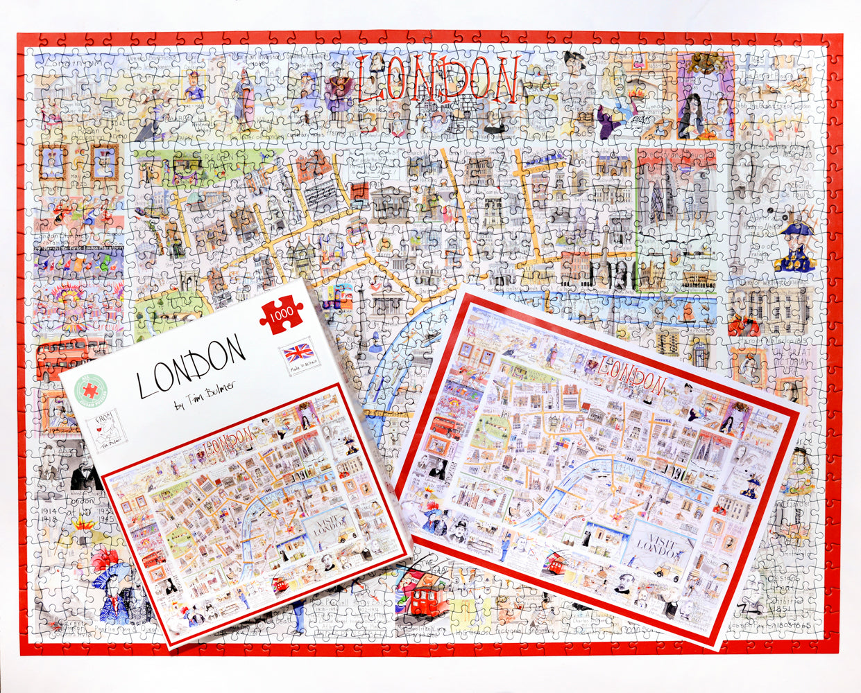London - Tim Bulmer 1000 piece Jigsaw