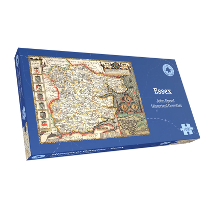 Essex Historical Map 1000 Piece Jigsaw Puzzle (1610)