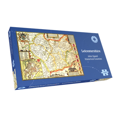 Leicestershire Historical Map 1000 Piece Jigsaw Puzzle (1610)