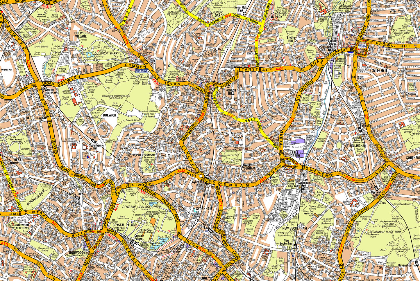 Hometown Map UK Jigsaw Puzzle