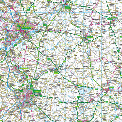East Midlands: Regional Map