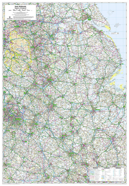 East Midlands: Regional Map