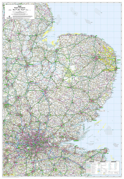East of England: Regional Map
