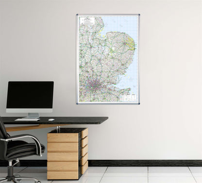East of England: Regional Map