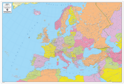 Political Map of Europe
